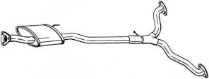 Bosal 285-387 - Stredný tlmič -