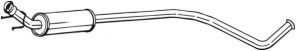 Bosal 287-287 - Stredný tlmič -
