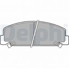 Delphi LP403 - Brzdové platničky