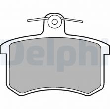 Delphi LP451 - Brzdové platničky