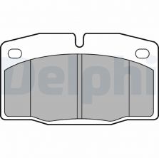 Delphi LP581 - Brzdové platničky