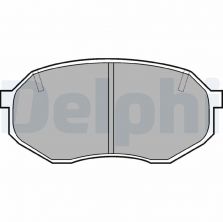 Delphi LP630 - Brzdové platničky