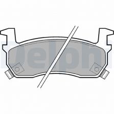 Delphi LP635 - Brzdové platničky