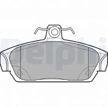 Delphi LP653 - Brzdové platničky
