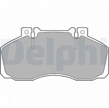 Delphi LP662 - Brzdové platničky