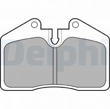 Delphi LP672 - Brzdové platničky