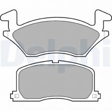 Delphi LP742 - Brzdové platničky