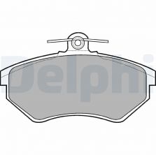 Delphi LP770 - Brzdové platničky