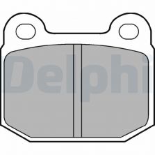 Delphi LP87 - Brzdové platničky