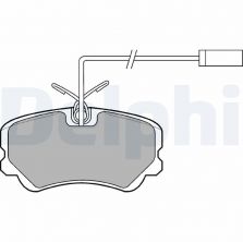 Delphi LP900 - Brzdové platničky