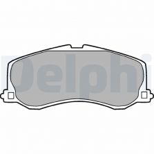 Delphi LP945 - Brzdové platničky