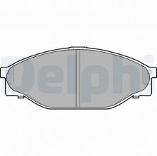 Delphi LP950 - Brzdové platničky