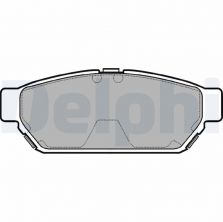 Delphi LP968 - Brzdové platničky