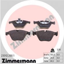 Zimmermann 23312.200.1 - Brzdové platničky -