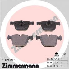 Zimmermann 23309.170.1 - Brzdové platničky -