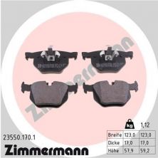 Zimmermann 23550.170.1 - Brzdové platničky -