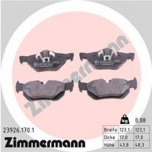 Zimmermann 23926.170.1 - Brzdové platničky -