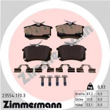 Zimmermann 23554.170.3 - Brzdové platničky -