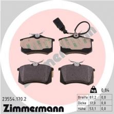 Zimmermann 23554.170.2 - Brzdové platničky -