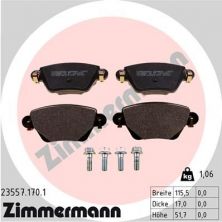 Zimmermann 23557.170.1 - Brzdové platničky -