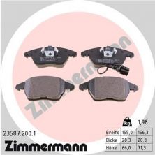 Zimmermann 23587.200.1 - Brzdové platničky -