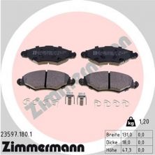 Zimmermann 23597.180.1 - Brzdové platničky -