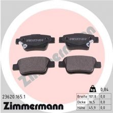 Zimmermann 23620.165.1 - Brzdové platničky -