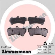 Zimmermann 23693.165.1 - Brzdové platničky -