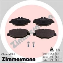 Zimmermann 23743.200.1 - Brzdové platničky -