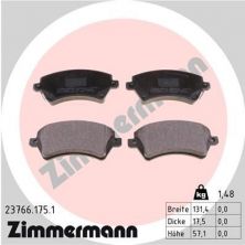 Zimmermann 23766.175.1 - Brzdové platničky -