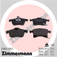 Zimmermann 23832.200.1 - Brzdové platničky -
