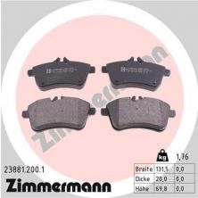 Zimmermann 23881.200.1 - Brzdové platničky -