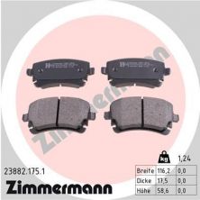 Zimmermann 23882.175.1 - Brzdové platničky -
