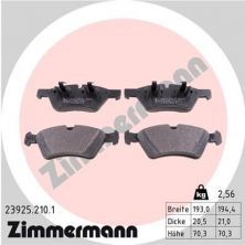 Zimmermann 23925.210.1 - Brzdové platničky -