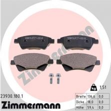 Zimmermann 23930.180.1 - Brzdové platničky -