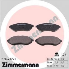 Zimmermann 23974.175.1 - Brzdové platničky -