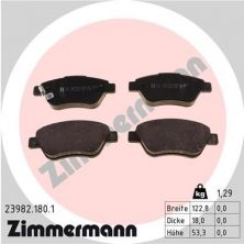 Zimmermann 23982.180.1 - Brzdové platničky -