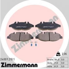 Zimmermann 24007.210.1 - Brzdové platničky -