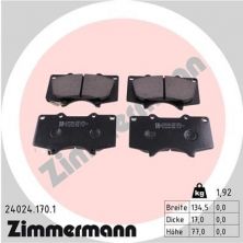 Zimmermann 24024.170.1 - Brzdové platničky -