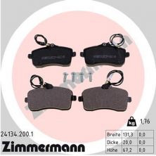Zimmermann 24134.200.1 - Brzdové platničky -