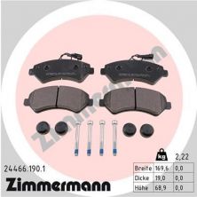 Zimmermann 24466.190.1 - Brzdové platničky -