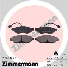 Zimmermann 24468.190.1 - Brzdové platničky -