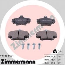 Zimmermann 20772.180.1 - Brzdové platničky -