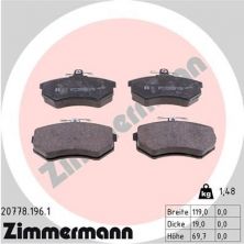 Zimmermann 20778.196.1 - Brzdové platničky -