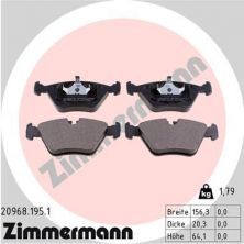 Zimmermann 20968.195.1 - Brzdové platničky -