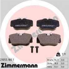 Zimmermann 21055.180.1 - Brzdové platničky -