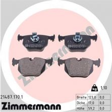 Zimmermann 21487.170.1 - Brzdové platničky -