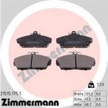 Zimmermann 21515.175.1 - Brzdové platničky -