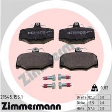 Zimmermann 21545.155.1 - Brzdové platničky -