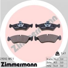 Zimmermann 21592.185.1 - Brzdové platničky -